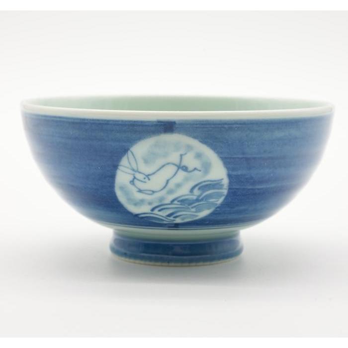❗️EMS VINTAGE - Arita Ware Rice Bowl Set x5– Sometsuke Karakusa Porcelain