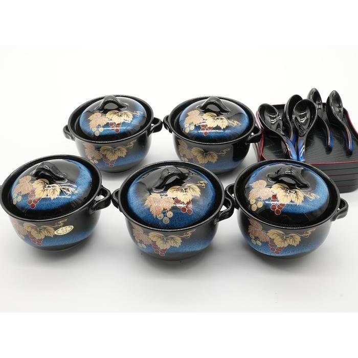 ❗️EMS VINTAGE - Minoyaki Lacquer & Ceramic Serving Set – Mizumine Kiln
