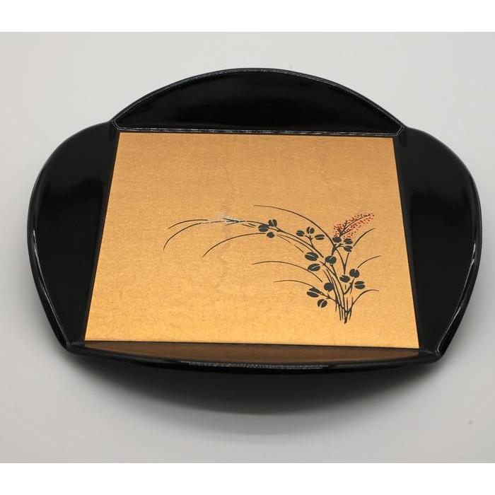 VINTAGE - Hakuichi Gold Leaf Tray Set with 5 Plates – Kanazawa Gold Leaf Craft