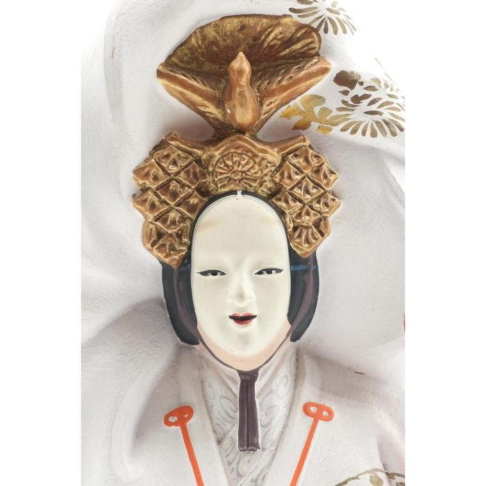 EMS? VINTAGE - Japanese Nihon Ningyo Ceremonial Doll – Traditional White Kimono Court Figure