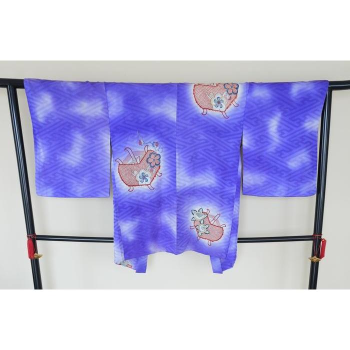Vintage Haori – Floral Basket Pattern