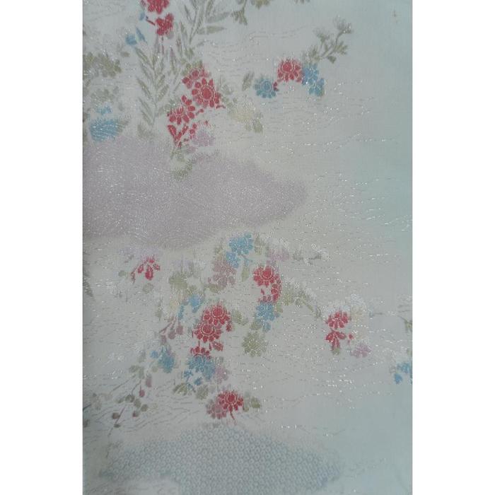 Vintage Haori – Pastel Floral Cloud Pattern