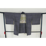 Vintage Haori – Geometric Wave Pattern