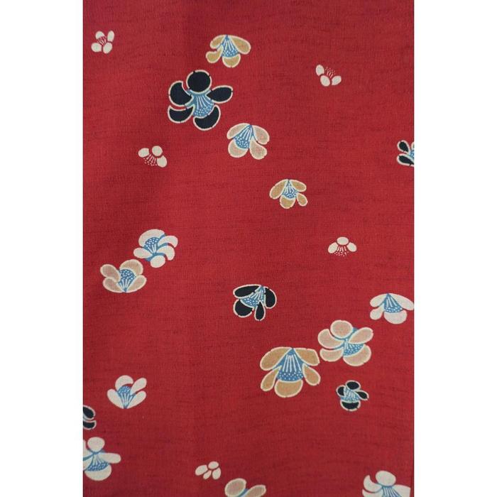 Vintage Hanten - Red Floral Pattern