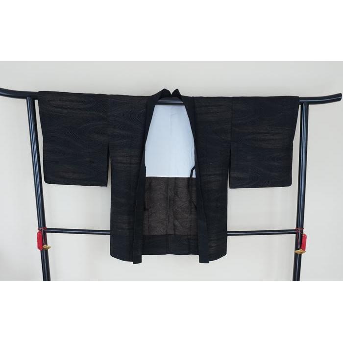 Vintage Haori – Abstract Water Wave Pattern
