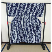 Vintage Men's Yukata – Traditional Festival Pattern, SIZE good on 154cm-164cm