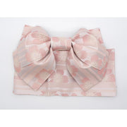 Vintage Sakura Yukata Obi Belt – Light Pink Yukata Kimono Bow Belt