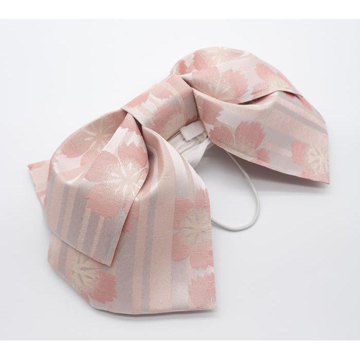 Vintage Sakura Yukata Obi Belt – Light Pink Yukata Kimono Bow Belt