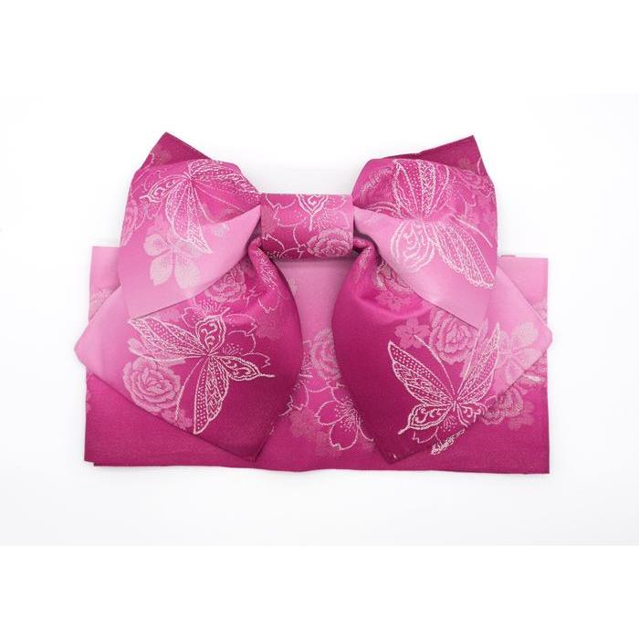 Vintage Butterfly & Rose Yukata Obi Belt – Yukata Kimono Bow Belt