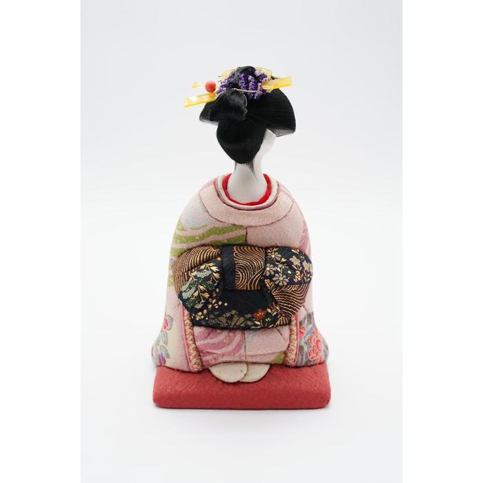 VINTAGE - Japanese Nihon Ningyo – Traditional Sitting Kimono Doll
