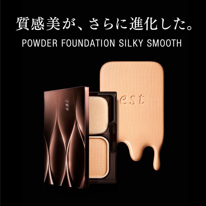 est Powder Foundation Silky Smooth SPF22 PA+++ 9g [Alcohol-free]