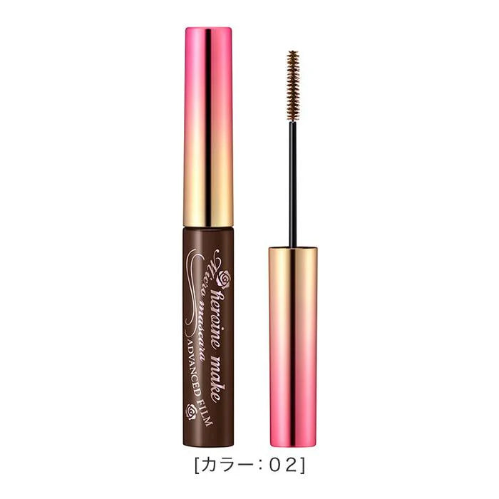 Heroine Make Micro Mascara Advanced Film – Ultra-Fine Brush for Long, Defined Lashes 4.5g [Alcohol-free]