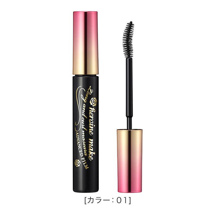 Heroine Make Long & Curl Mascara Advanced Film – Long-Lasting, Curling Mascara 6g [Alcohol-free]