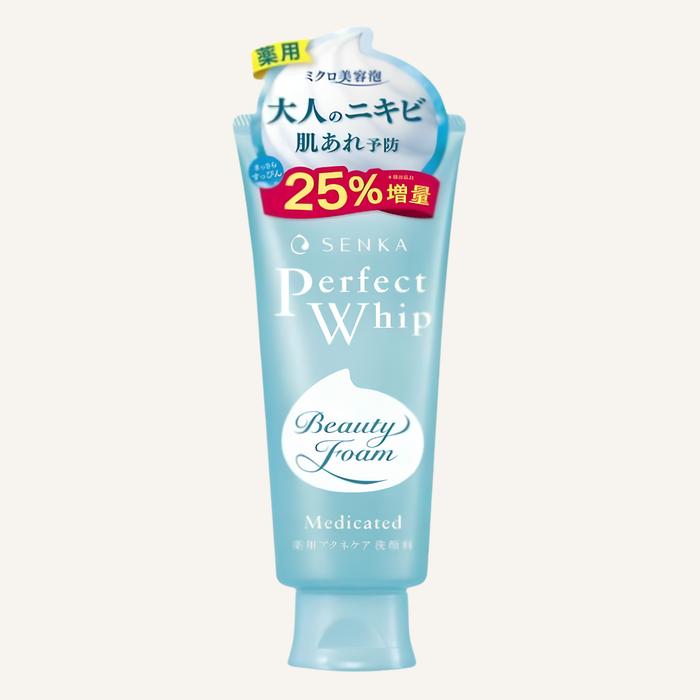 Senka Perfect Whip Acne Care – Gentle Cleanser for Clear, Healthy Skin [With Alcohol]