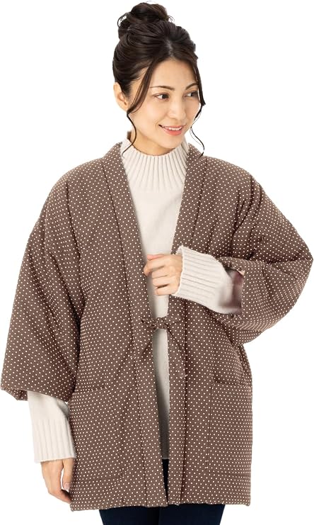 Watanosato Kvinners Kurume Dobby Hanten 8080 – Bomullsfylt Japansk Vinterjakke, 6 Design