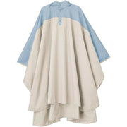 W by Wpc. Color-Block Rain Poncho – Unisex Waterproof Rainwear, 4 Color Combinations