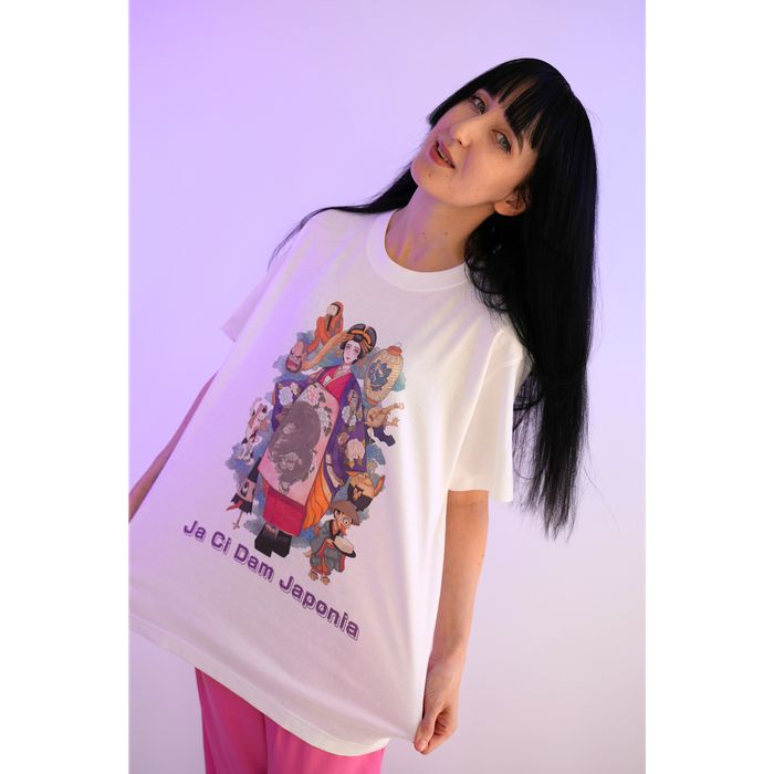 Original T-shirt Ja Ci Dam Japonia - Yokai's empress (size: M, L, XL)