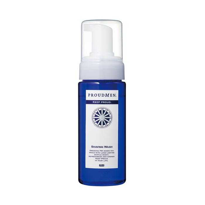 PROUDMEN Shaving Wash 150 mL – Amino Acid Foam Face Wash & Shaving Cleanser for Men [Alcohol-free]