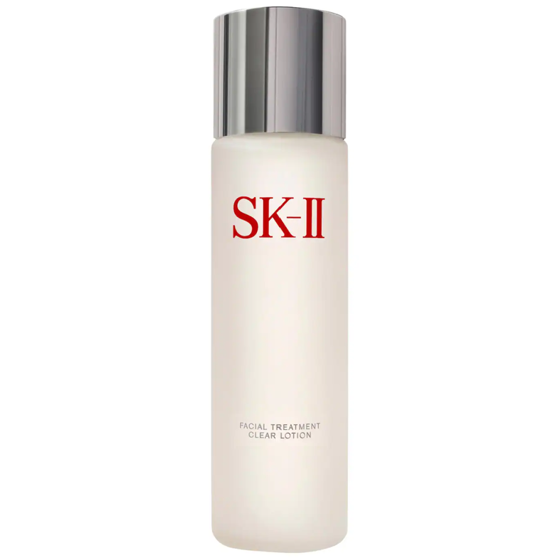 SK-II Facial Treatment Clear Lotion 160/230mL – Exfoliating Toner with Pitera™ & AHA (Lactic, Malic, Citric Acid)［Alcohol-free]