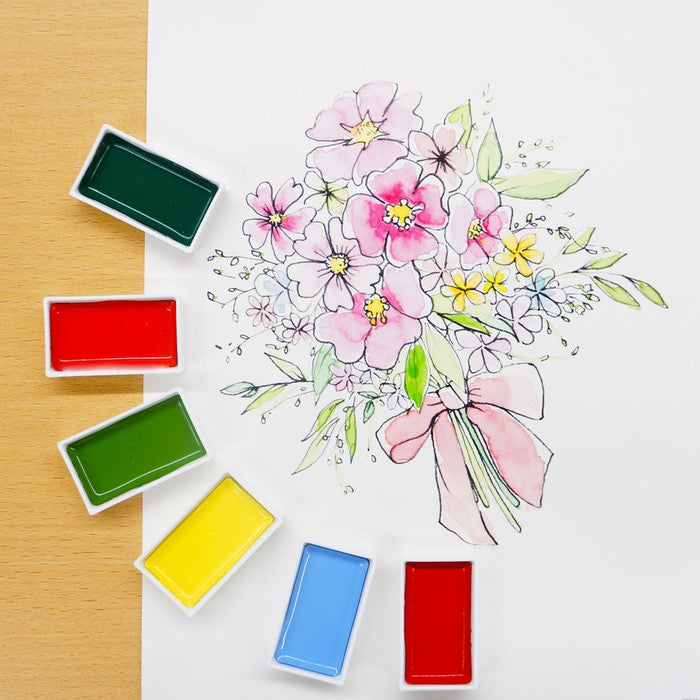 Kuretake Gansai Tabi 12 color set (MC20/12V)