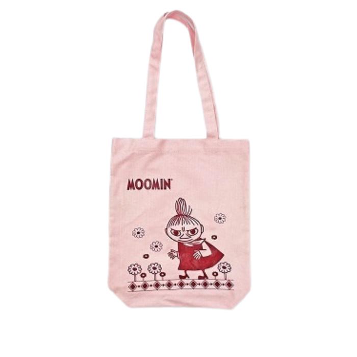 MOOMIN Canvas Tote Bag with Inner Pocket A4 Size (Blue / Pink / Yellow)