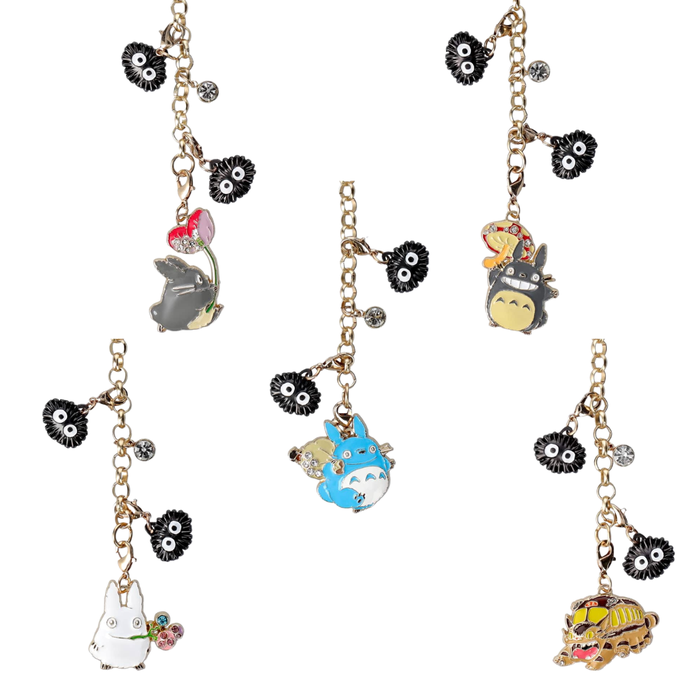 Charm de bolsa metálico de Studio Ghibli Mi Vecino Totoro (Diseños Varios)