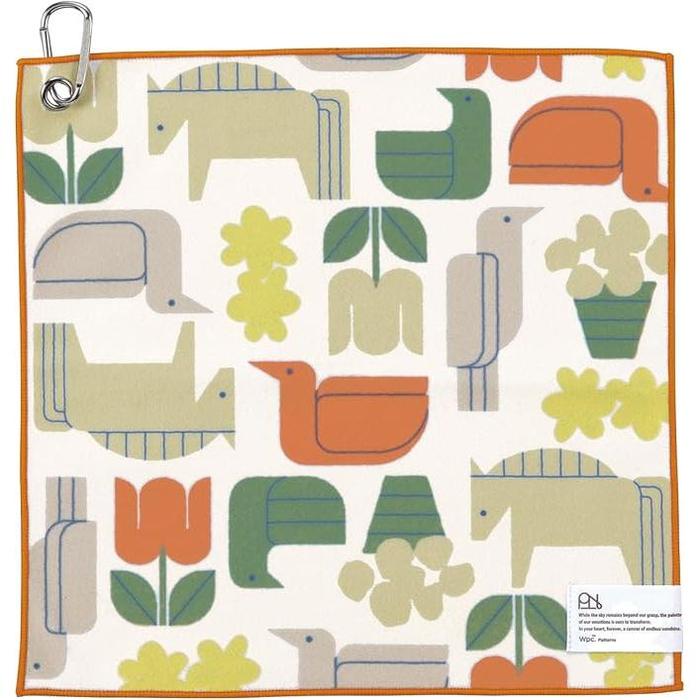 Wpc. Patterns Multi Attachable Cloth with Carabiner – Absorbent Microfiber Wrap