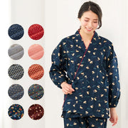 Women's Cotton Samue Set – Japanese Workwear in Traditional Patterns