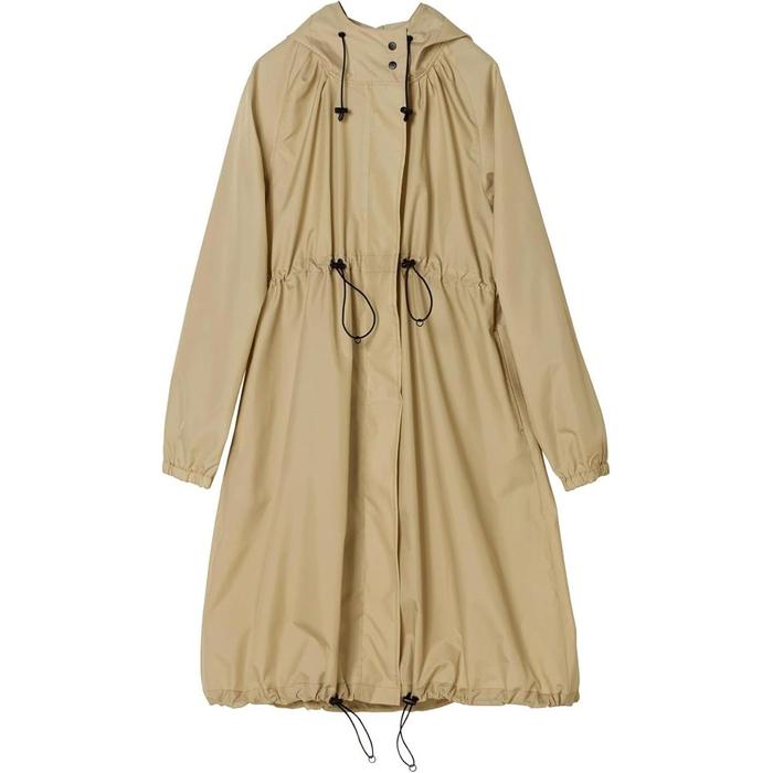 W by Wpc. Long Mods Raincoat – Waterproof Women's Hooded Rain Coat, 4 Colors