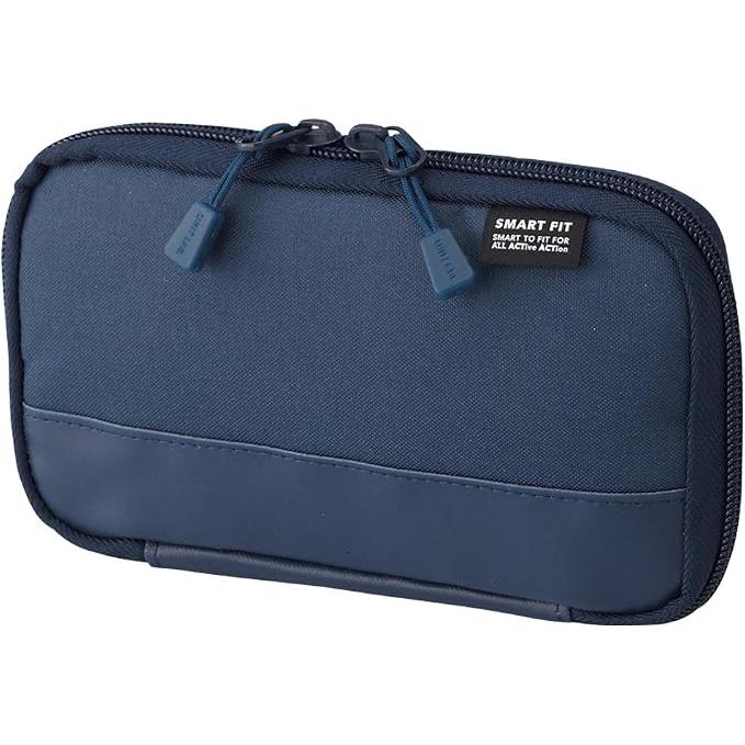 LIHIT LAB SMART FIT ACTACT Pen Case – Compact & Wide Open, 4 Colors