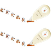 PLUS Decorush Decoratietape – 6 mm × 4 m, Set van 2, 12 Ontwerpen