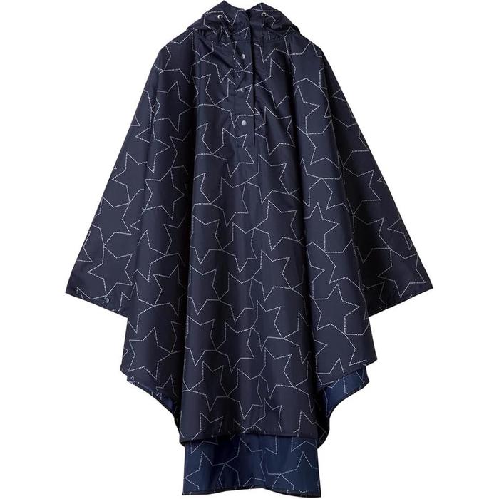 W by Wpc. Women's Rain Poncho – Waterproof Packable Rainwear, 7 Designs