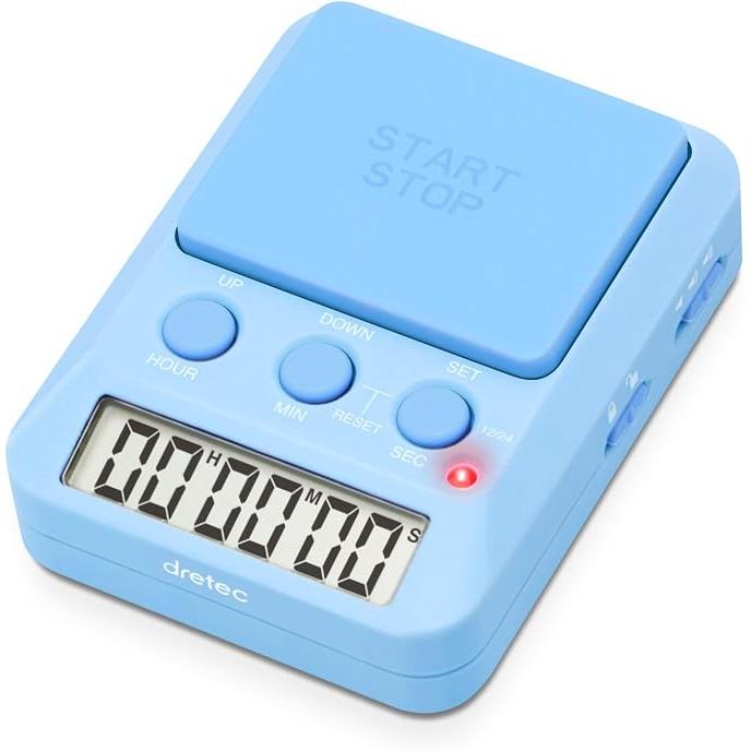 dretec T-587 Learning Timer – Digital Study Timer, Stopwatch & Countdown | Multiple Colors