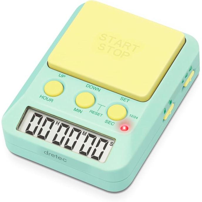 dretec T-587 Learning Timer – Digital Study Timer, Stopwatch & Countdown | Multiple Colors