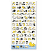 MIND WAVE Shibanban Petit Petit Zurizuri Sticker Sheet – Shiba Inu Stickers