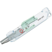 KOKUYO Hacoake 2-Way Portable Scissors – Standard Blade Transparent Mechanism, 4 Colors
