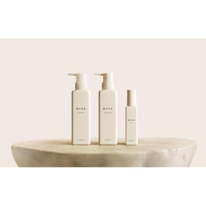 LebeL HITA Shampoo 400ml + Treatment 400ml Set - Professional Hair Care Duo with Keratin (With Alcohol)