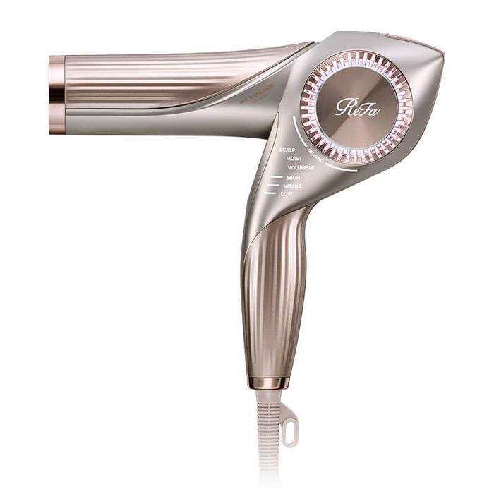 ReFa BEAUTECH DROGER BX W Multi-Voltage Haardroger 100–240 V – Champagne Greige
