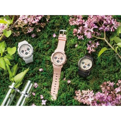 Casio Baby-G BGA-150EF-7BJF – Elegant White with Pink Gold Arabic Numerals