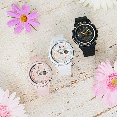 Casio Baby-G Floral Dial Series BGA-150FL-7AJF – Women’s Elegant Sports Watch