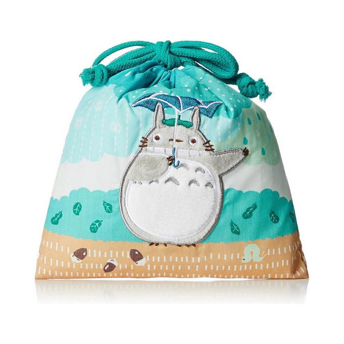 Marushin Totoro Drawstring Bag Small – My Neighbor Totoro Mini Pouch Antibacterial