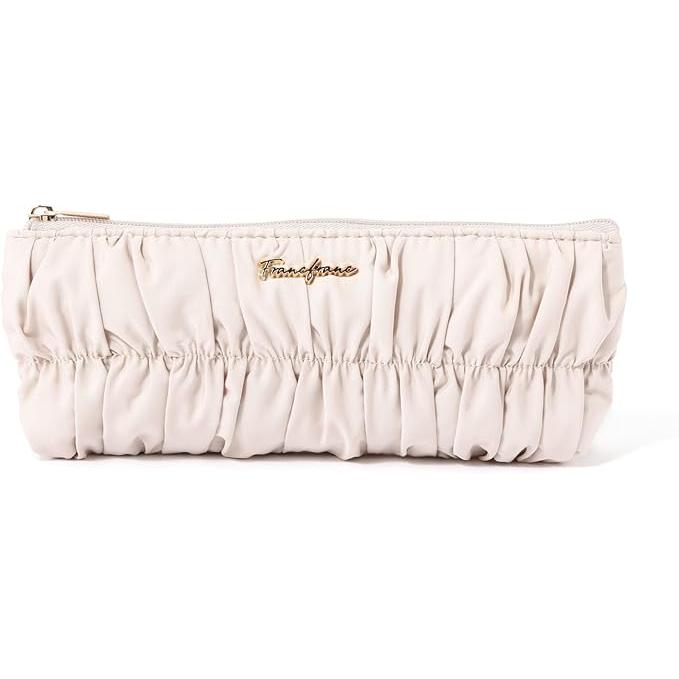 Francfranc Gather Pen & Eyeglass Case – Multi-Purpose Stationery & Accessory Pouch, 2 Colors