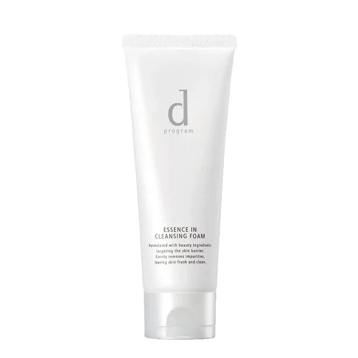 d Program Essence-in Cleansing Foam – Gentle Facial Cleanser for Sensitive Skin 120g [Alcohol-free]