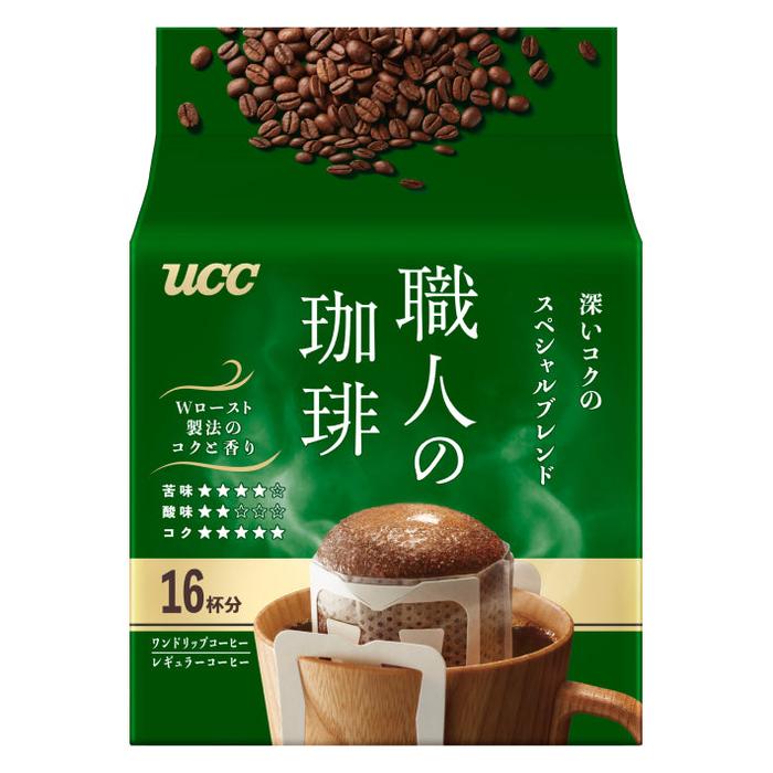 UCC Craftsman's Coffee Drip – Deeply Rich Special Blend 16 sachets