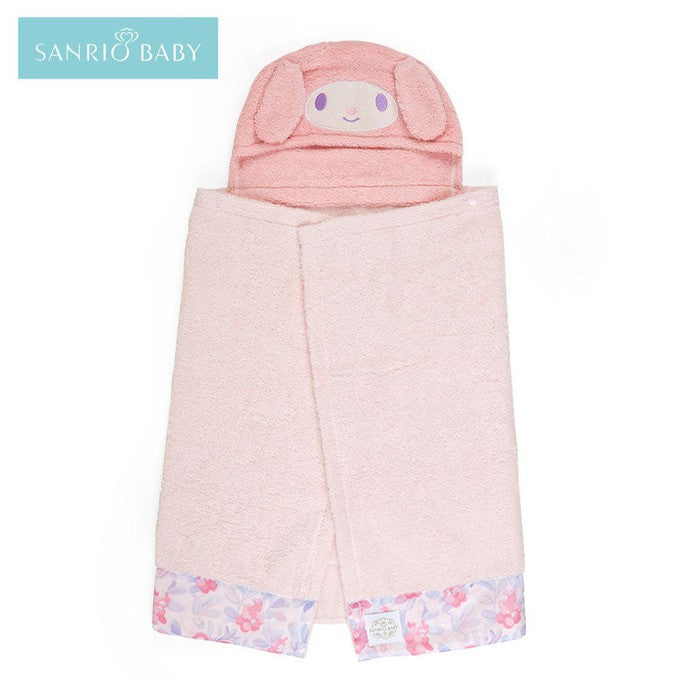[CHARACTER VARIATIONS] Sanrio Baby Bath Poncho - Choose your favourite characters! Hello kitty, cinnamonroll, kuromi, etc...
