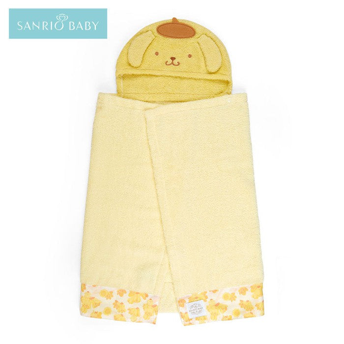[CHARACTER VARIATIONS] Sanrio Baby Bath Poncho - Choose your favourite characters! Hello kitty, cinnamonroll, kuromi, etc...