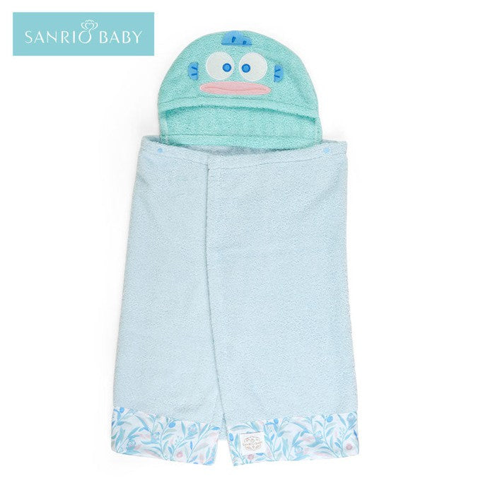 [CHARACTER VARIATIONS] Sanrio Baby Bath Poncho - Choose your favourite characters! Hello kitty, cinnamonroll, kuromi, etc...