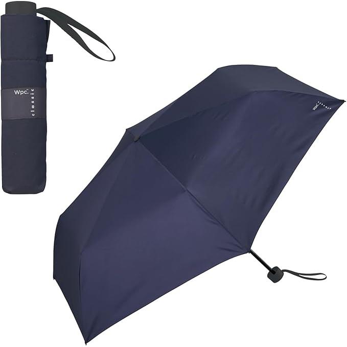 Wpc. Classic Shape-Memory Folding Umbrella – Easy-Fold Rain Umbrella, 4 Colors