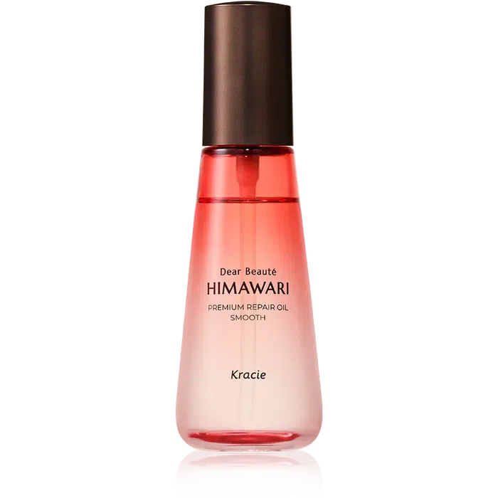 Himawari Premium Repair Oil Smooth | Sunflower Hair Oil for Frizz Control, Moisture & Heat Protection 60ml [Alcohol-free]