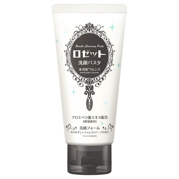 Rosette Face Wash Paste Glacier Mud Cleanse [Alcohol-free]
